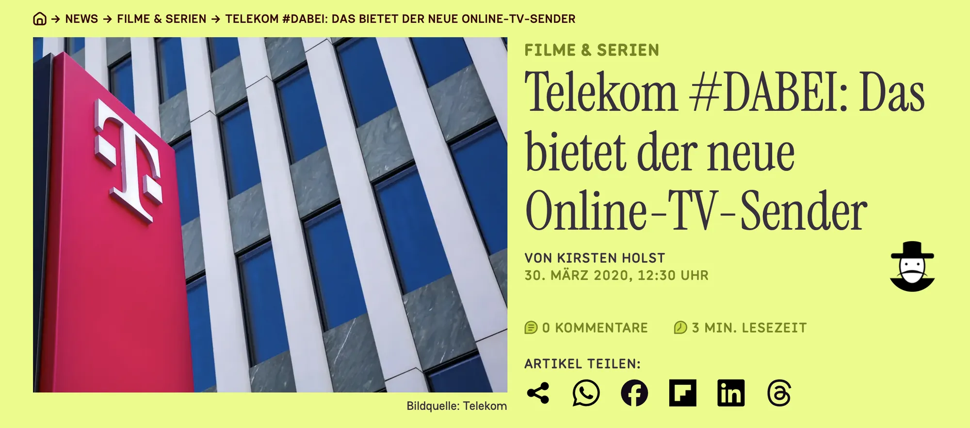 Telekom – new brand narrative, Wolf-Eike Galle, image 2